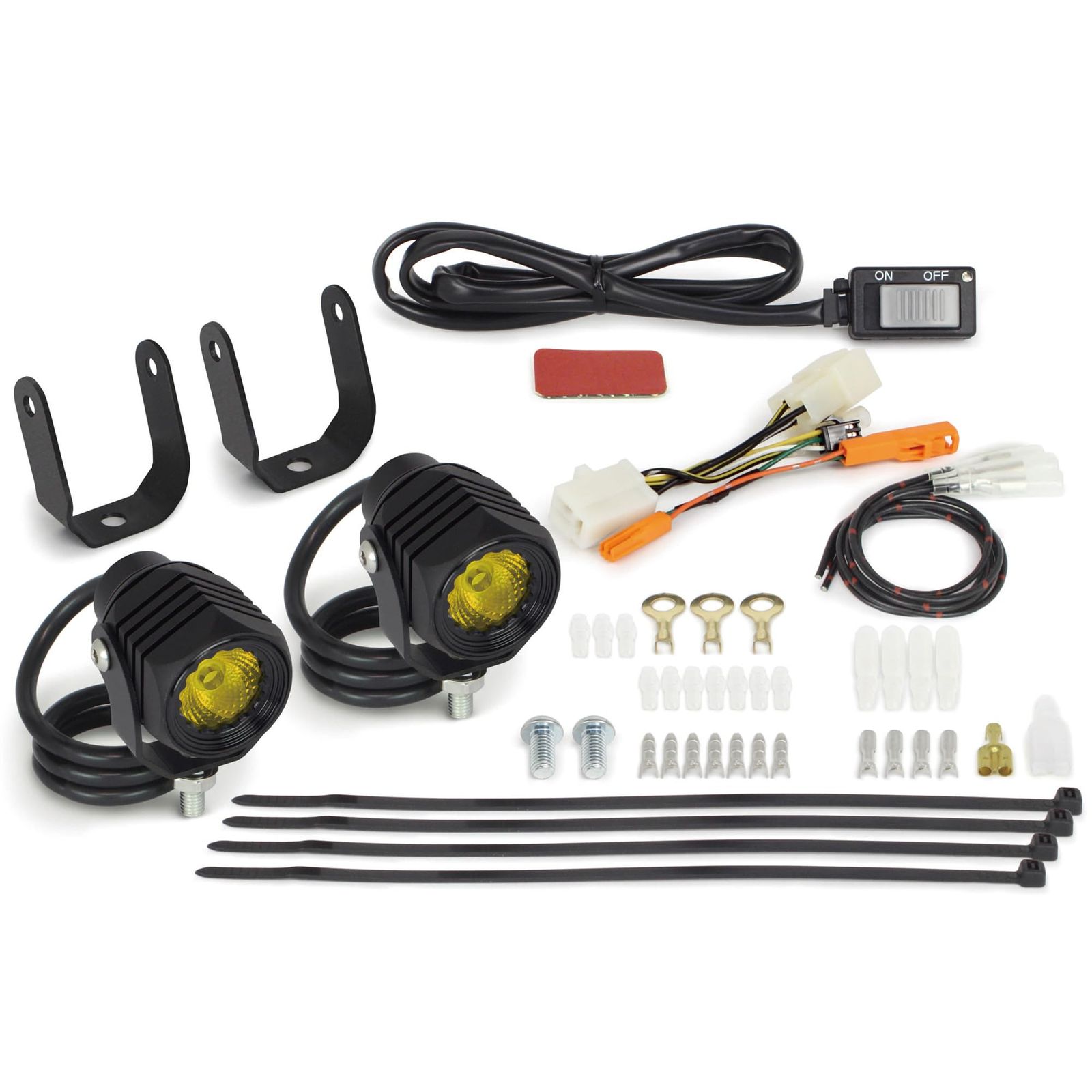 新着商品 スペシャルパーツ武川(TAKEGAWA) LEDフォグランプキット3.0(950/レモンイエロー) CT125(JA55/JA65)/SP武川製レッグバンパー装着車用
