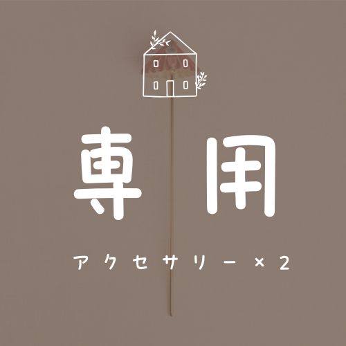 [専用] アクセサリー×２
