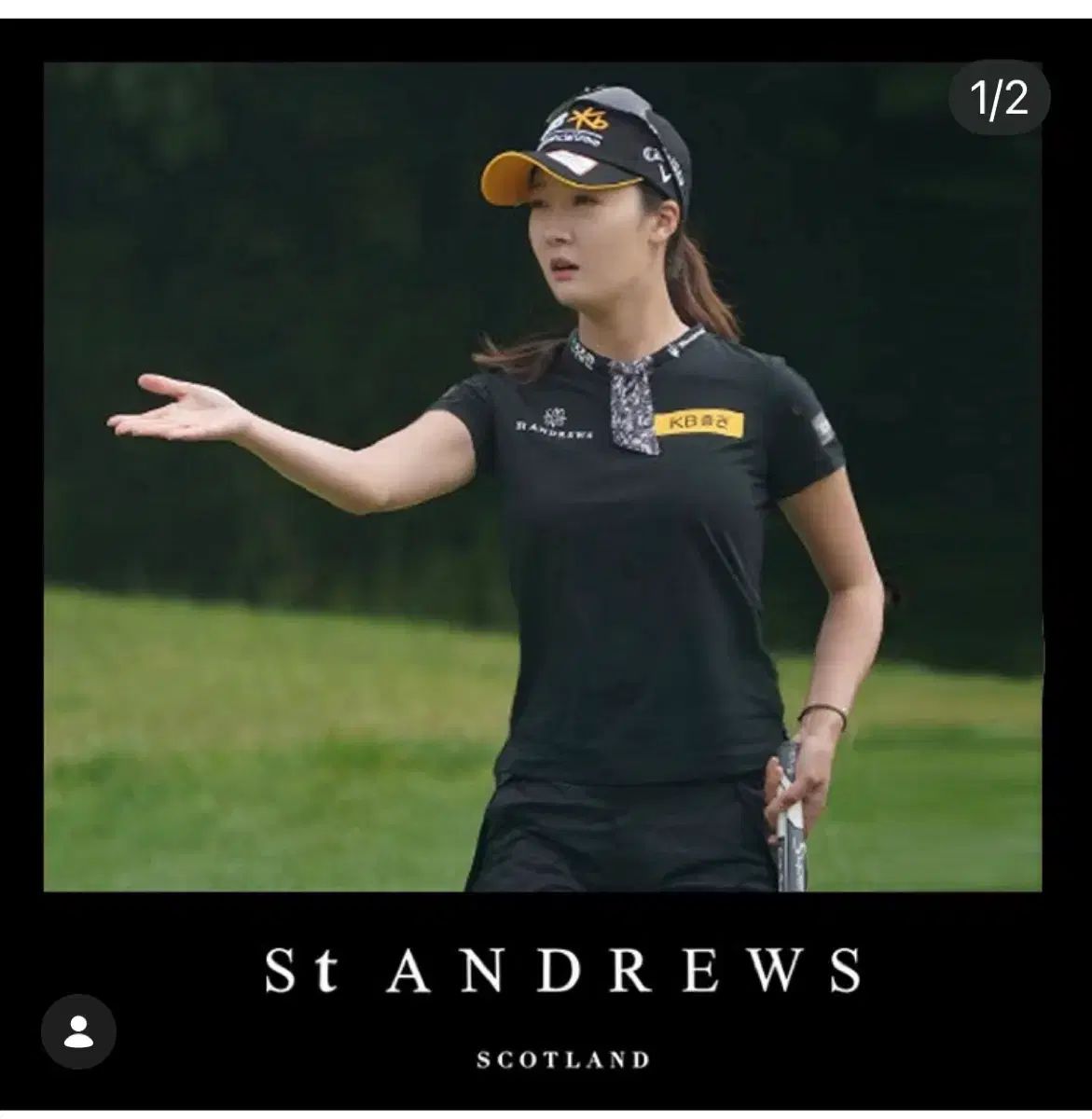 St ANDREWS（セント アンドリュース）レディース スカーフ クール Tシャツ (55)