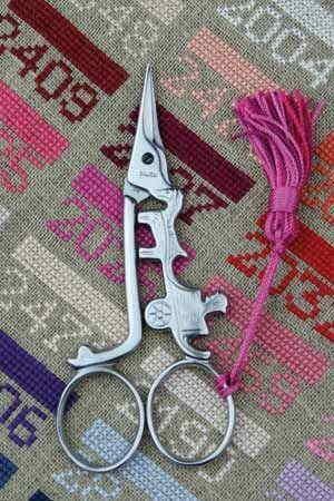 Sajou サジュー Pair of embroidery scissors Cart - chromed ハサミ CIS_SAJ_CAR_CHROME フランス 手芸はさみ メゾンサジュー