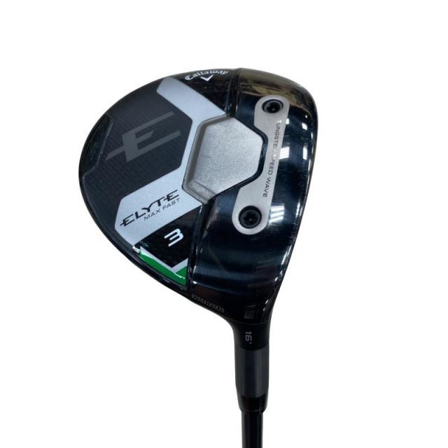 【中古】 キャロウェイ ELYTE MAX FAST 3W フェアウェイウッド FW LIN-Q GREEN 40 for CW(ELYTE FW) (フレックスR) メンズ 男性用 右利き 右用 Bランク ゴルフクラブ