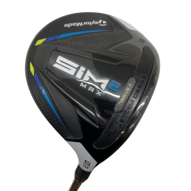 【中古】 テーラーメイド SIM2 MAX 5W フェアウェイウッド FW TENSEI BLUE TM50(SIM2 FW) (フレックスS) メンズ 男性用 右利き 右用 Cランク ゴルフクラブ