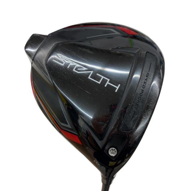 【中古】 テーラーメイド STEALTH 10.5° ドライバー DR TENSEI RED TM50(STEALTH DR) (フレックスS) メンズ 男性用 右利き 右用 Cランク ゴルフクラブ