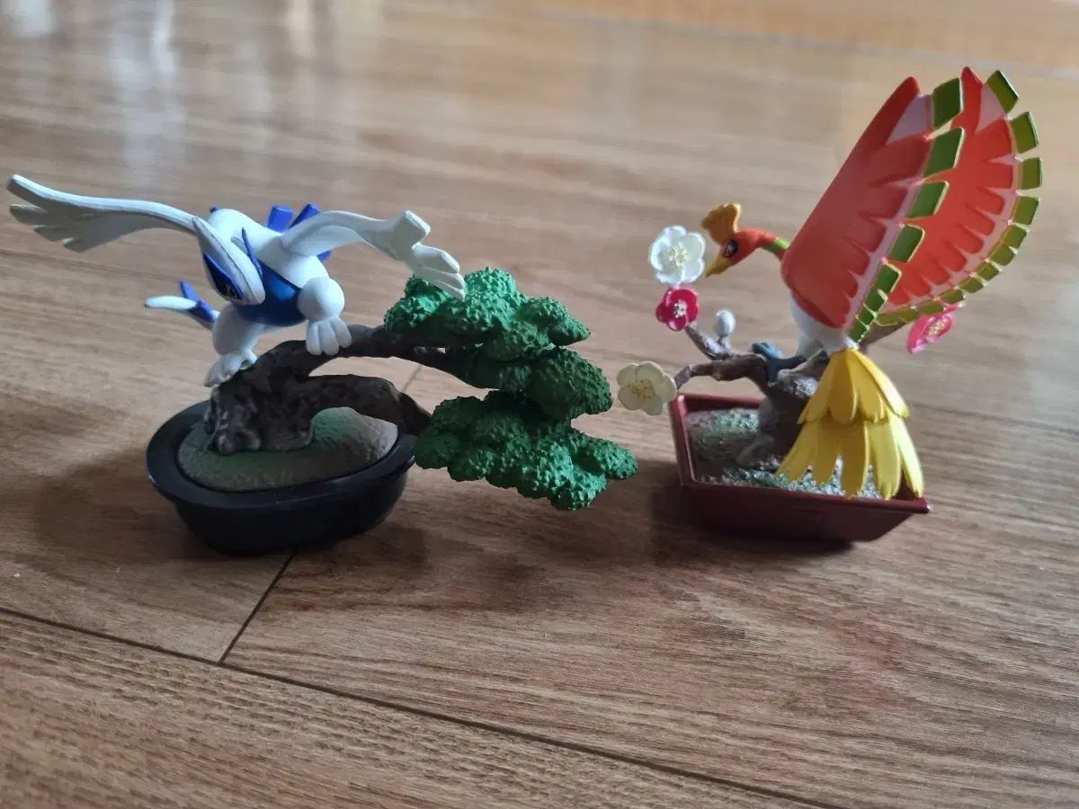 ポケットモンスター リーメント盆栽 ルギア・ホウオウ フィギュア セット販売