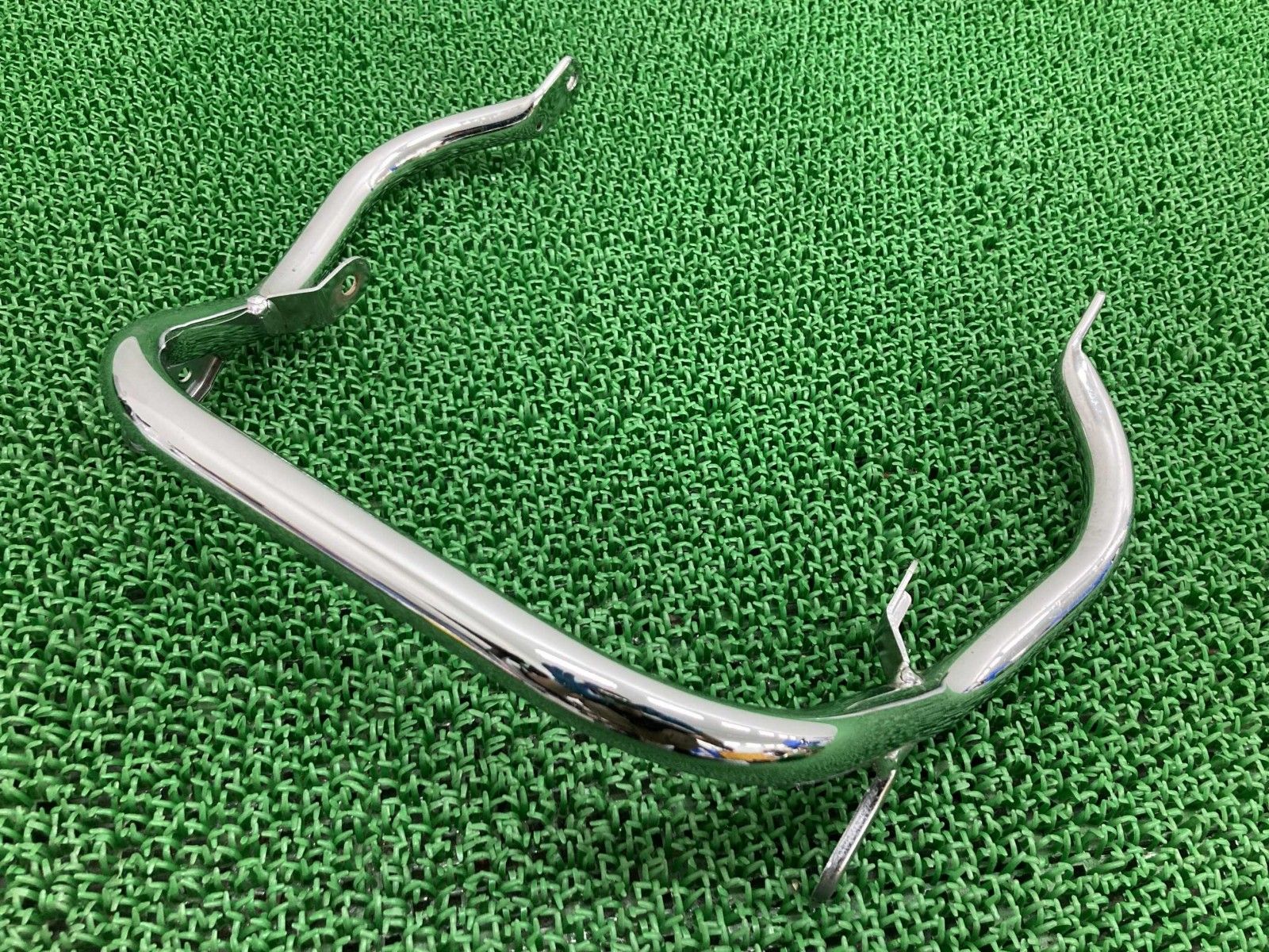 バンバン200 グラブバー スズキ 純正 中古 NH41A NH42A タンデムバー 曲がり無し Oo