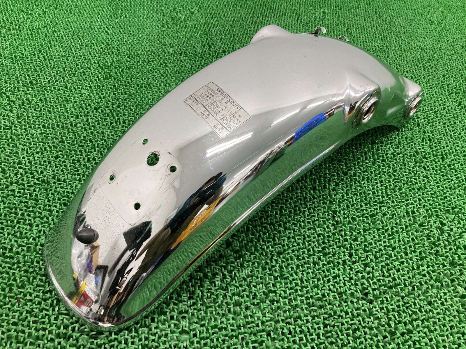 SR400 リアフェンダー ヤマハ 純正 中古 1JR SR500 防錆塗装済 修復素材に Tz SR400 リアフェンダー ヤマハ 純正 中古 1JR SR500 防錆塗装済 修復
