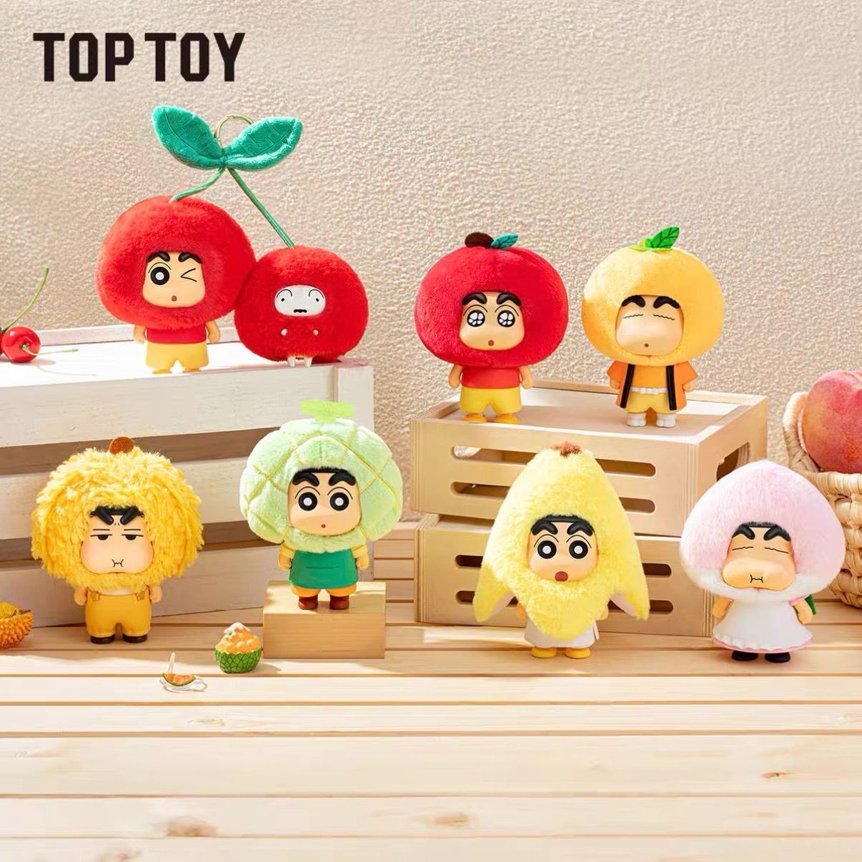 TOP TOY クレヨンしんちゃん Fruit Cottage Series フルーツ小屋 