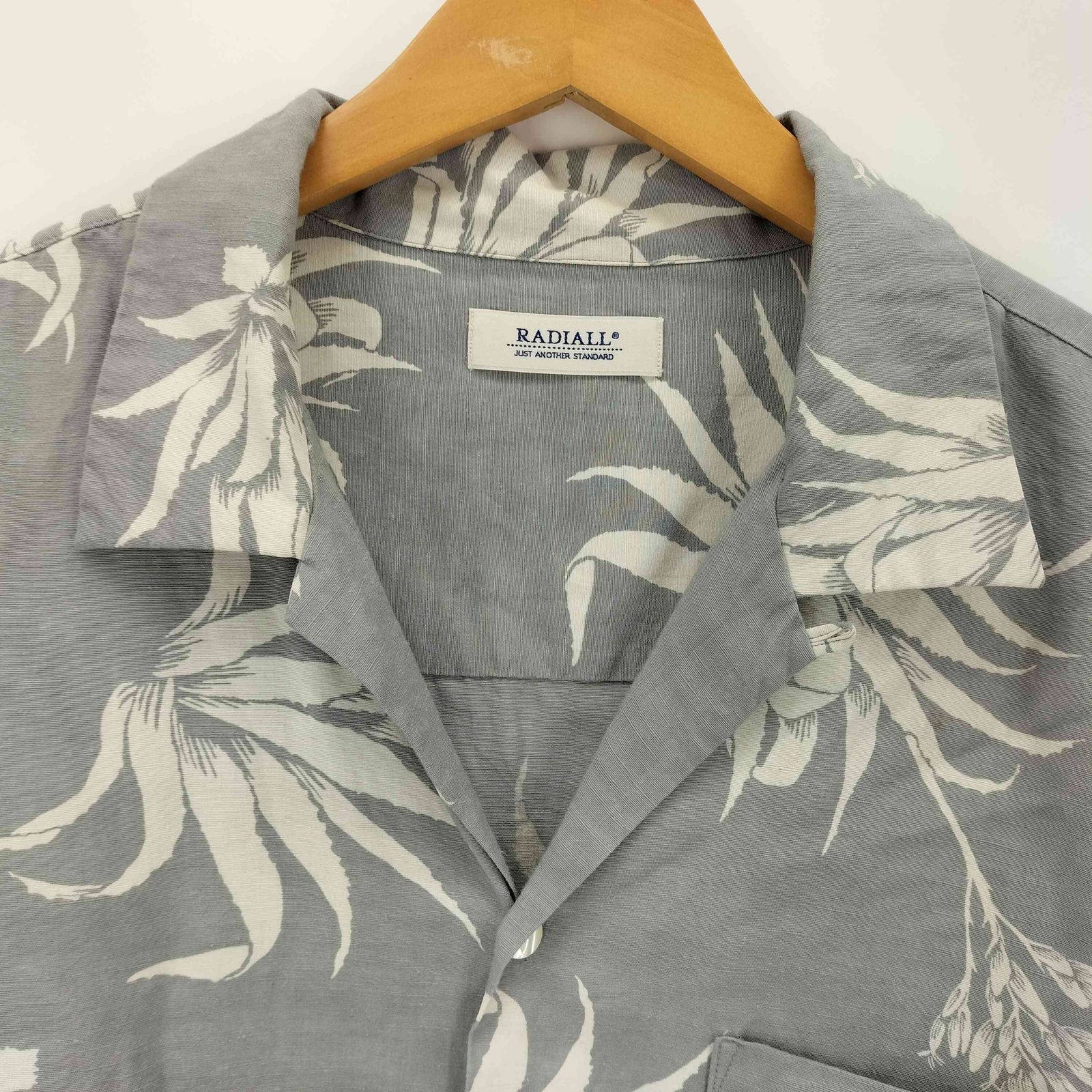 ラディアル RADIALL 26SS AGAVE -OPEN COLLARED SHIRT L/S メンズ JPN 