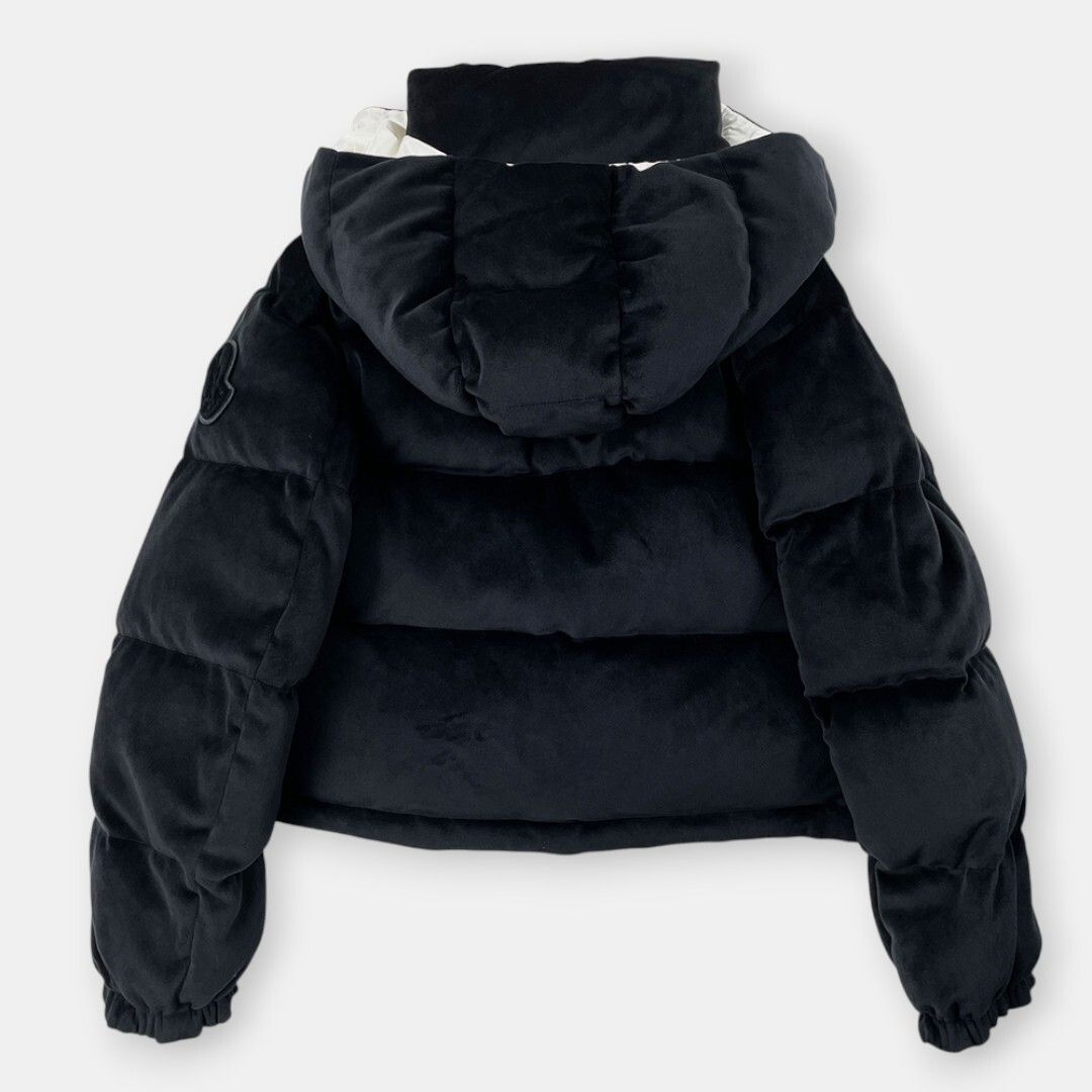 希少 MONCLER DAOS 23AW モンクレール ベロア調 ショート ダウン 