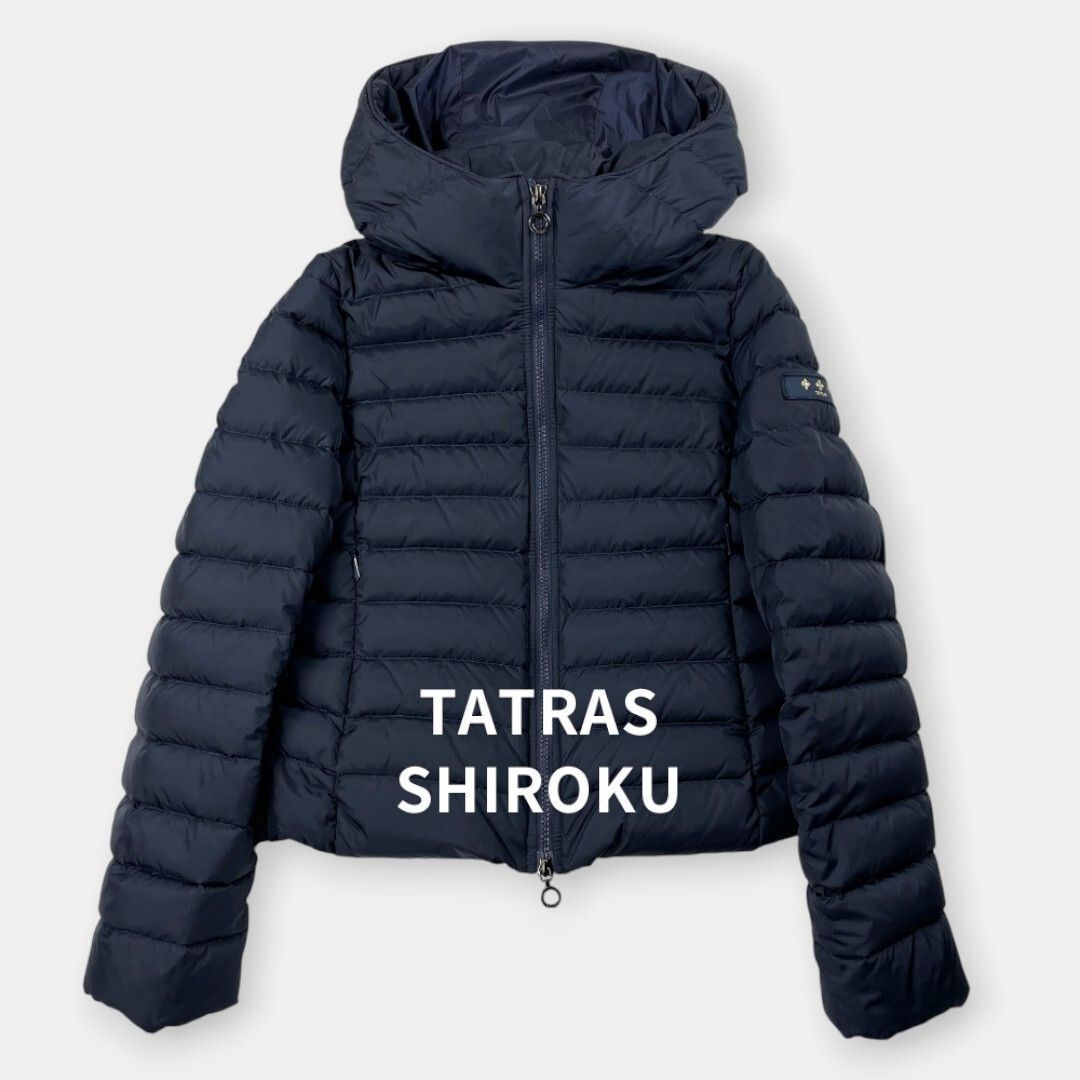 美品 TATRAS SHIROKU 24AW タトラス シロク ショート ダウンジャケット