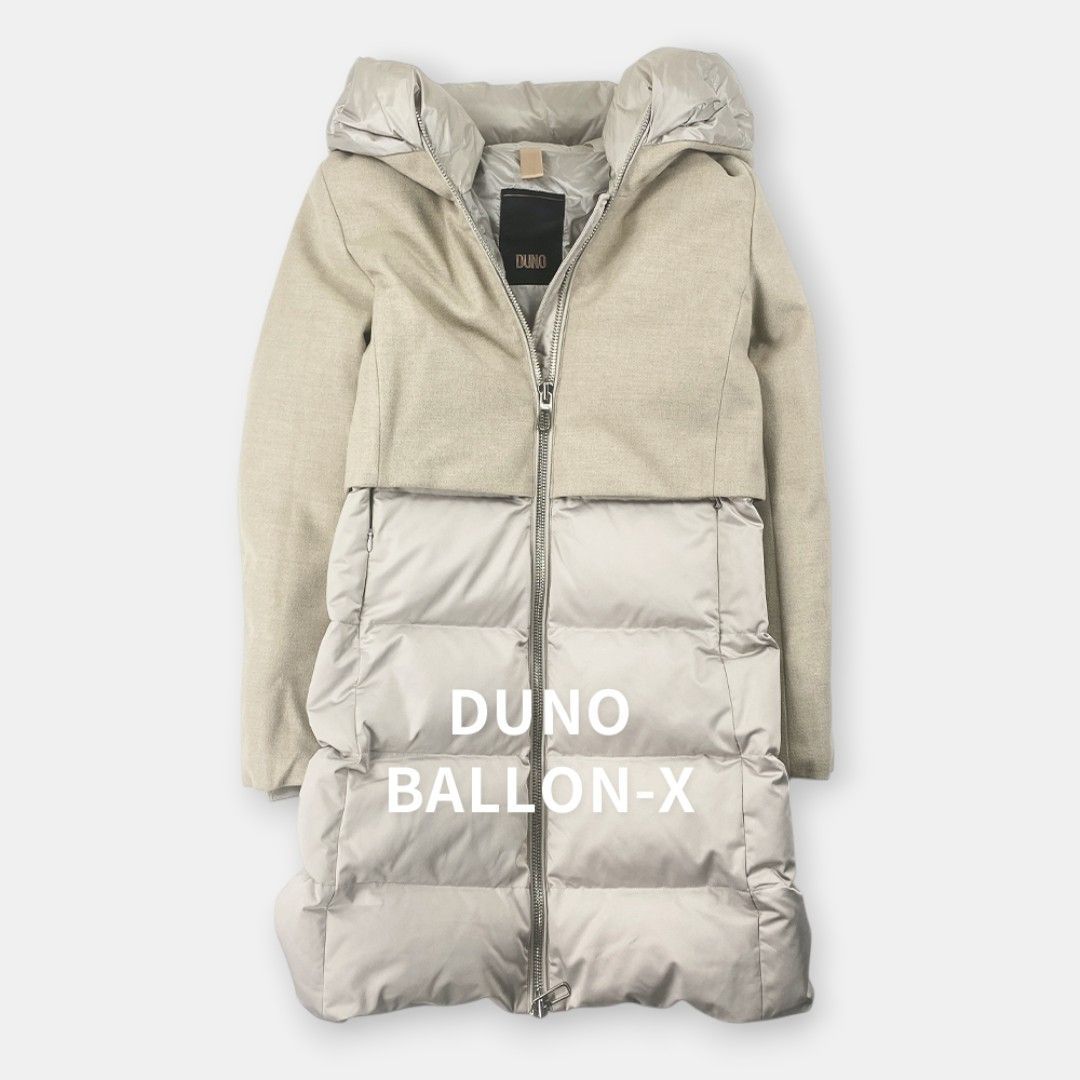 美品 DUNO BALLON-X デュノ バロン エックス フーテッド ウール 切替 