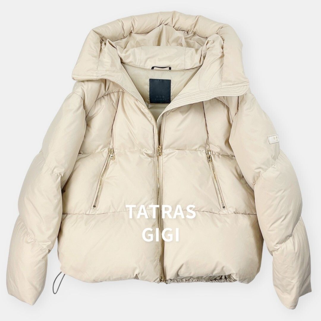 美品 TATRAS GIGI 25AW タトラス Aライン ナイロン ダウンジャケット