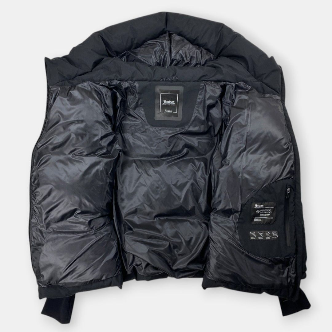 美品 HERNO LAMINAR 23AW ヘルノ ラミナー Aライン GORE-TEX ダウン