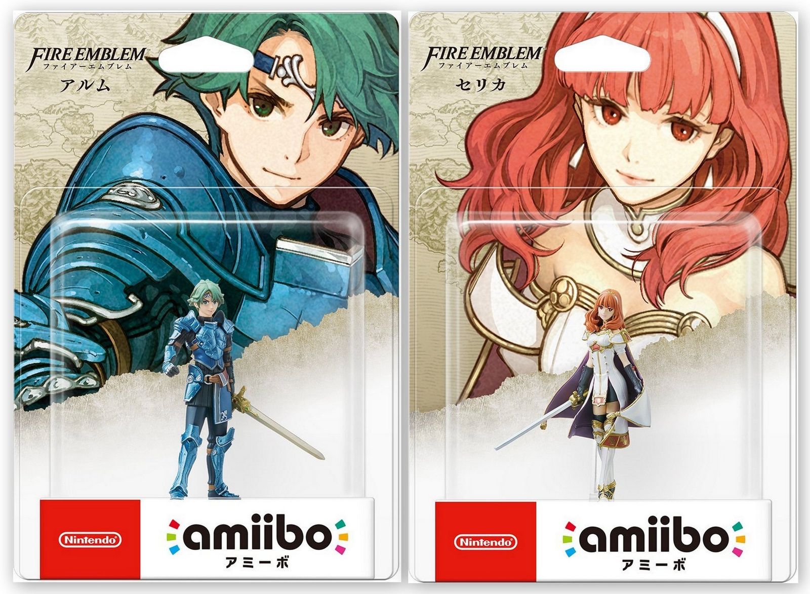 新品 amiibo アルム & セリカ (ファイアーエムブレムシリーズ) 2種セット