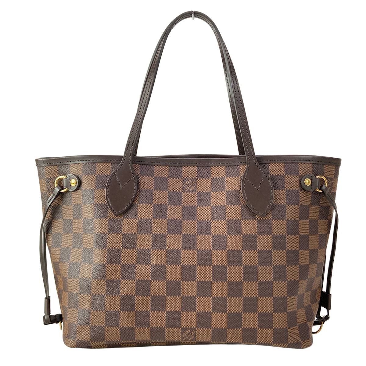 LOUIS VUITTON(ルイヴィトン) トートバッグ ダミエ美品 ネヴァーフルPM N41359 エベヌ