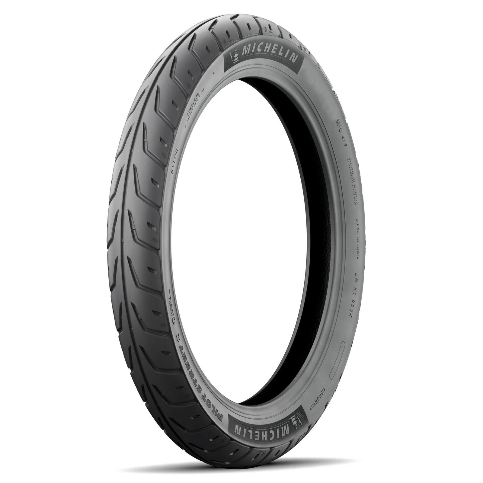 新品 MICHELIN(ミシュラン)バイクタイヤ PILOT STREET2 前後輪共用 100/80-17 M/C 52S チューブレスタイプ(TL) 503701