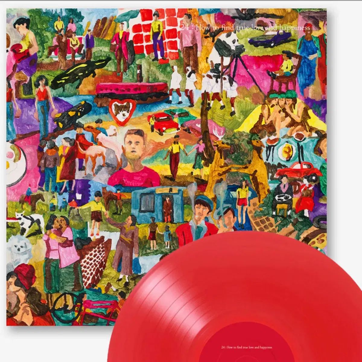 未開封 ヒョクオウ LP クリア 透明 赤 COLOR アルバム HYUKOH 24