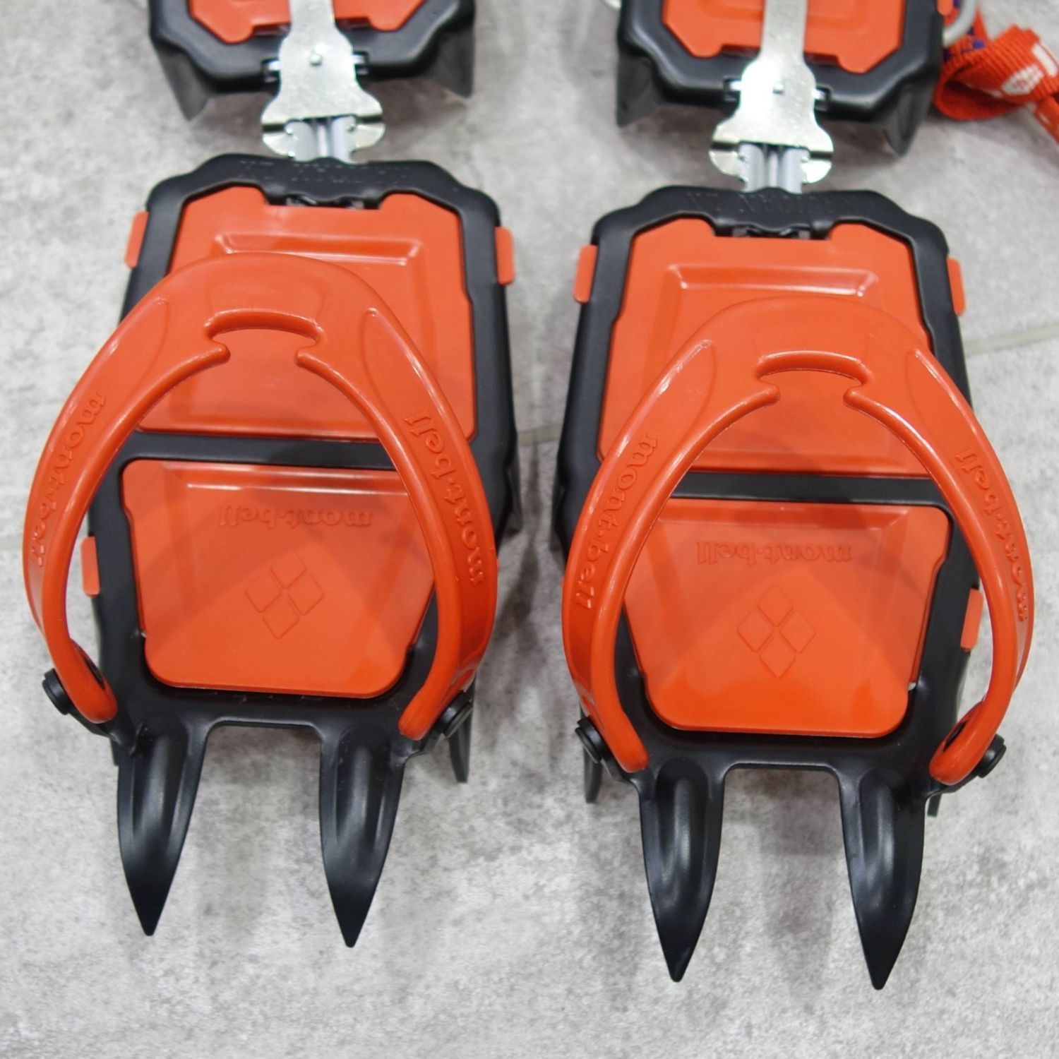 美品 モンベル mont bell セミワンタッチ アイゼン カジタックス LX 