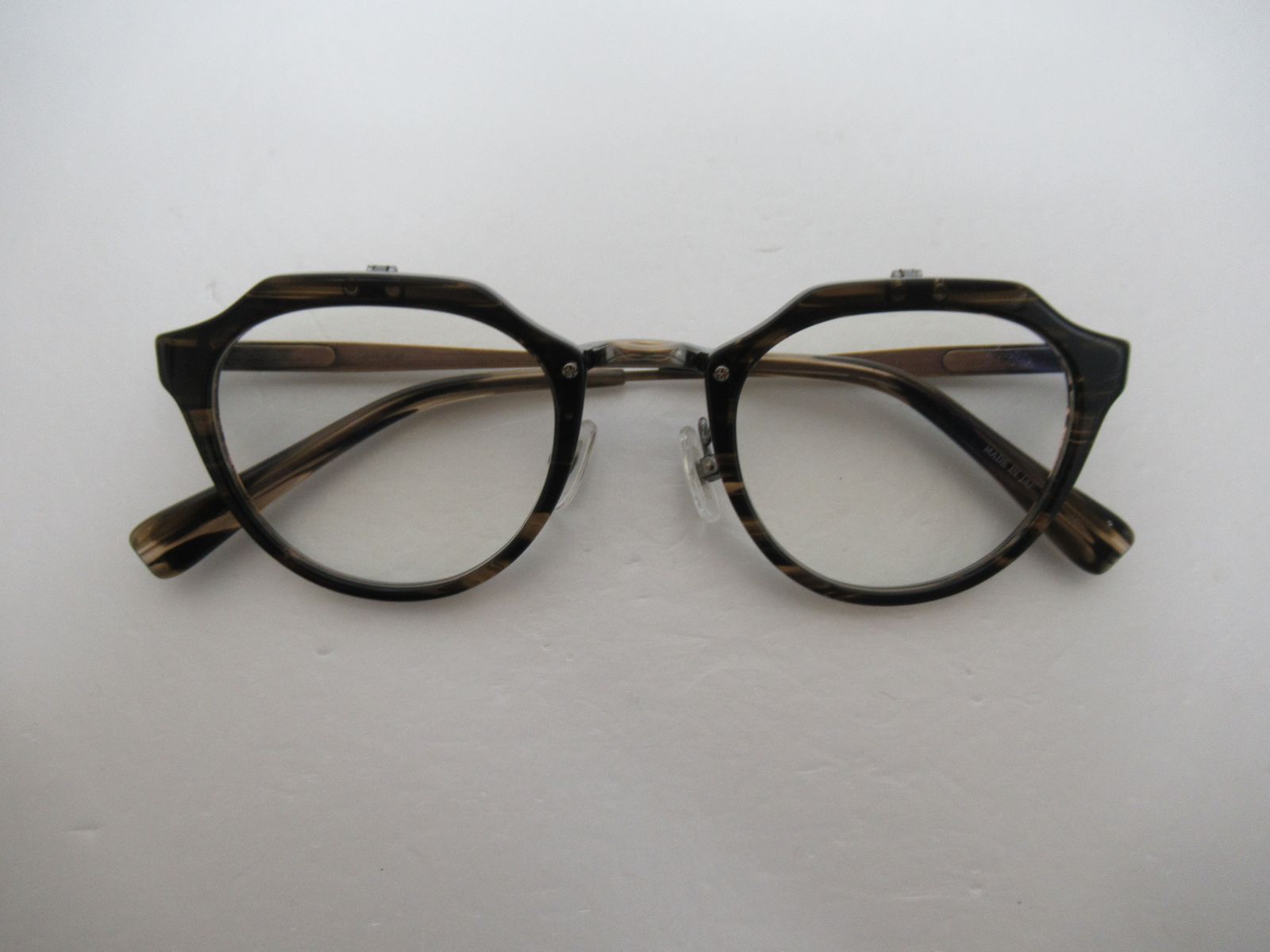 金子眼鏡　KANEKO OPTICAL　KM-83　跳ね上げ　眼鏡　メガネ　メンズ　レディース　ユニセックス　日本製　度入り　中古　人気　定番　即購入OK　K673