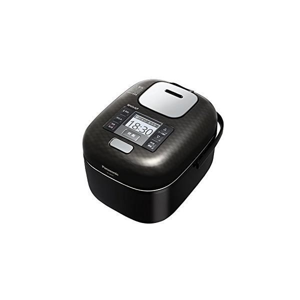 【中古】パナソニック 3合 炊飯器 圧力IH式 Wおどり炊き Jコンセプト シャインブラック SR-JW057-KK