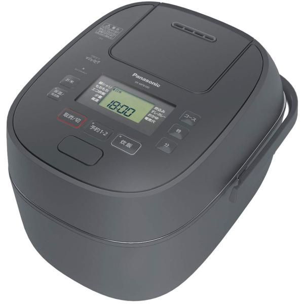 【中古】パナソニック 炊飯器 5.5合 可変圧力IH式 おどり炊き グレー SR-MPB100-H