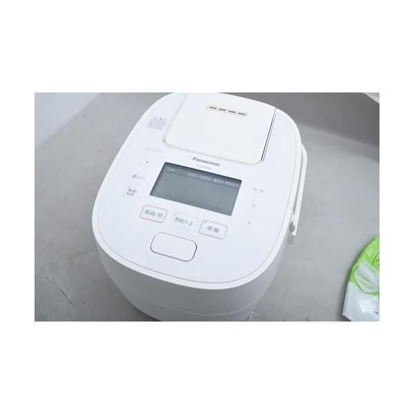 中古】パナソニック 炊飯器 5.5合 可変圧力IH式 Wおどり炊き ホワイト 