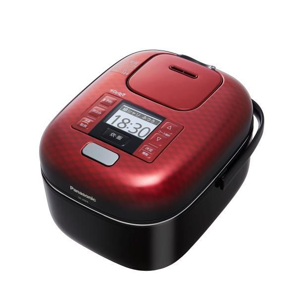 【中古】パナソニック 3合 炊飯器 圧力IH式 おどり炊き 豊穣ブラック SR-JX056-K