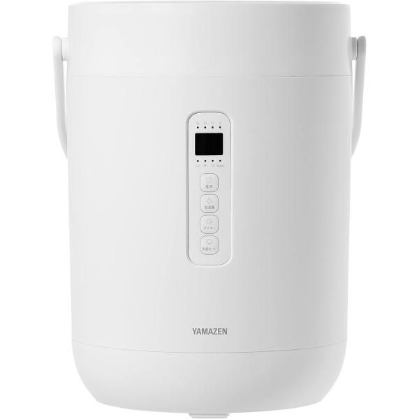 【中古】[山善] 加湿器 加熱式 スチーム式 上から給水 お手入れ簡単 (木造~8.5畳 / プレハブ洋室~14畳) タイマー付 加湿量3段階調整 急速モード