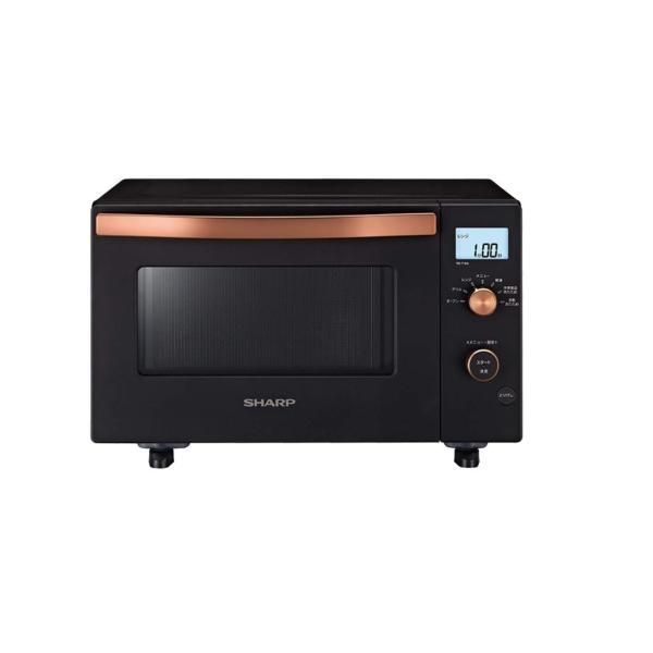 【中古】シャープ スタイリッシュ オーブンレンジ 18L フラットタイプ ブラック RE-F18A-B