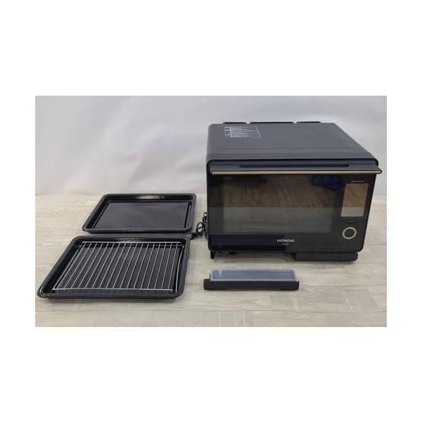中古】日立 オーブンレンジ ヘルシーシェフ 30L MRO-W10A K フロスト 