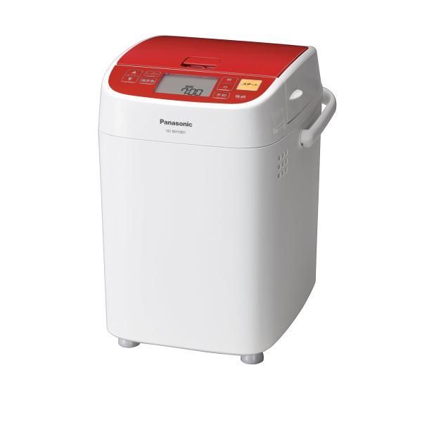 【中古】パナソニック ホームベーカリー 1斤タイプ レッド SD-BH1001-R