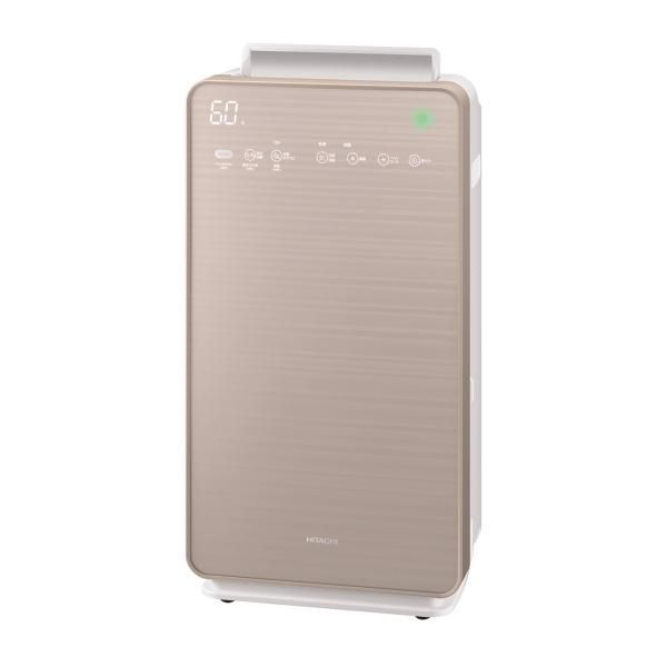 【中古】日立 加湿空気清浄機 ~48畳 自動おそうじ機能付き PM2.5対応 ニオイ脱臭 EP-NVG110 N