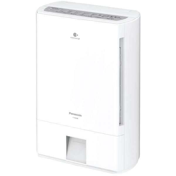 【中古】パナソニック 衣類乾燥除湿機 ナノイーX搭載 デシカント方式 ~19畳 シルバー F-YZSX80-S