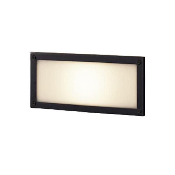【中古】東芝ライテック LED一体形アウトドアブラケット 足元灯 ブラック 260×120