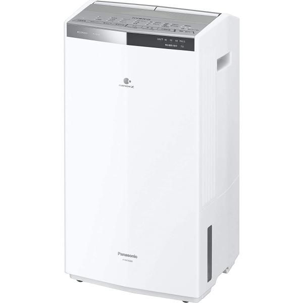 【中古】パナソニック 衣類乾燥除湿機 ナノイーX搭載 ハイブリット方式 ~43畳 プラチナシルバー F-YHTX200-S
