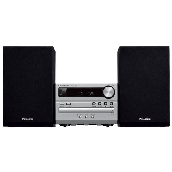 【中古】パナソニック Bluetooth CDステレオシステム シルバー SC-PM250-S