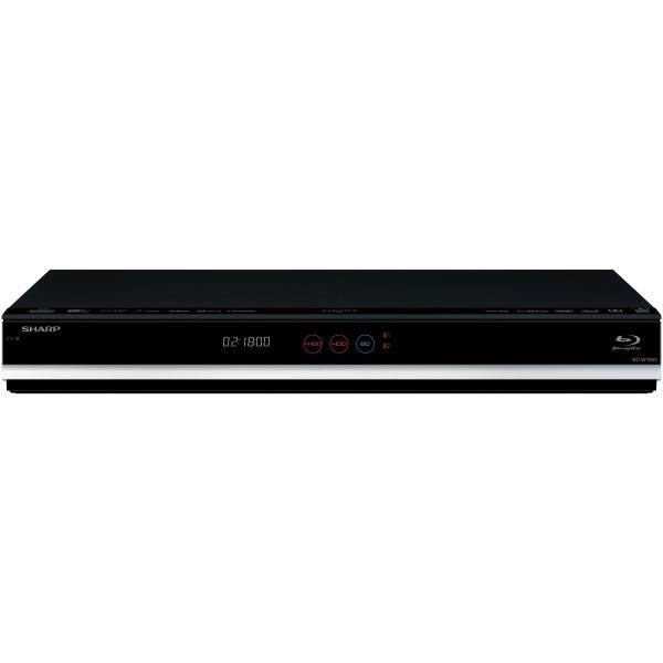 【中古】シャープ 1TB 2チューナー ブルーレイレコーダー AQUOS BD-W1800
