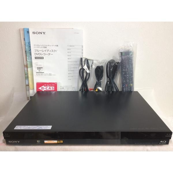 【中古】SONY 500GB 1チューナー ブルーレイレコーダー BDZ-AT300S