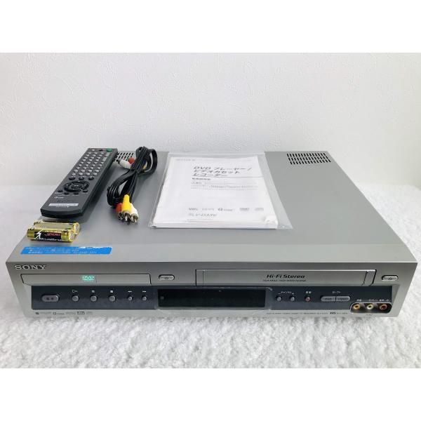 【中古】SONY SLV-D33VDVDプレーヤー一体型VHSハイファイビデオデッキ