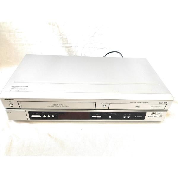 【中古】シャープ D・combo ビデオ一体型DVDプレーヤー DV-NC750
