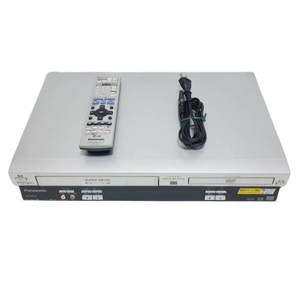 【中古】Panasonic ビデオ一体型DVDプレーヤー NV-VP33-S