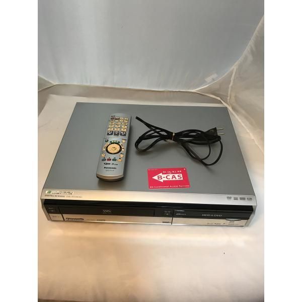 【中古】パナソニック 400GB DVDレコーダー VHSビデオ一体型 DIGA DMR-XW40V-S