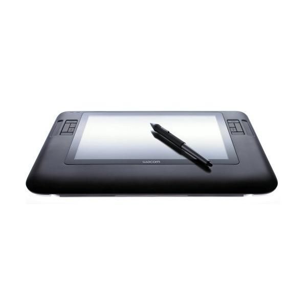 【中古】Wacom 液晶タブレット 薄型17mm、12.1インチ液晶 画面にダイレクトに、ペンで描く Cintiq12WX DTZ-1200W/G0