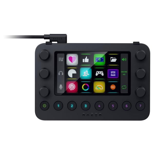 【中古】Razer(レイザー) Stream Controller ライブ配信 & コンテンツ制作用一体型コントローラー 指先でコントロールできる12の触覚