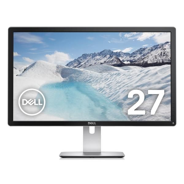 【中古】Dell ディスプレイ モニター P2715Q 27インチ/4K/IPS非光沢/6ms/HDMI,DPx2(MST)/sRGB99%/USBハブ