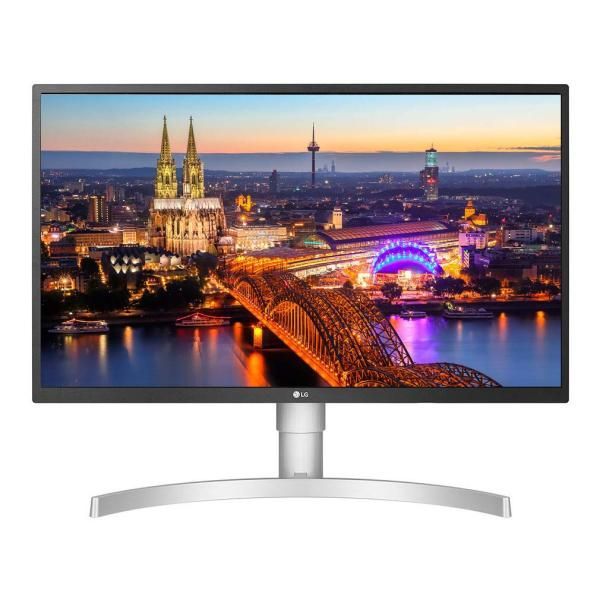 【中古】LG 27UL550-W 27型 4K 液晶ディスプレイ HDR対応