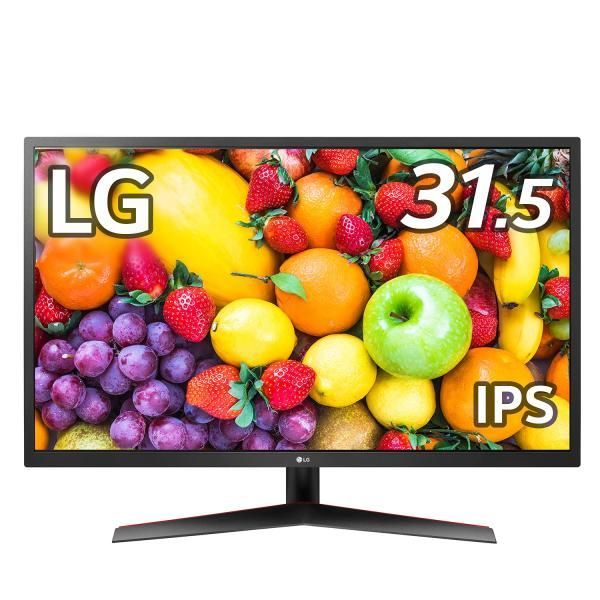 【中古】LG フレームレス モニター ディスプレイ 32MP60G-B 31.5インチ/フルHD/IPS/HDMI,DP,D-Sub/FreeSync/75H