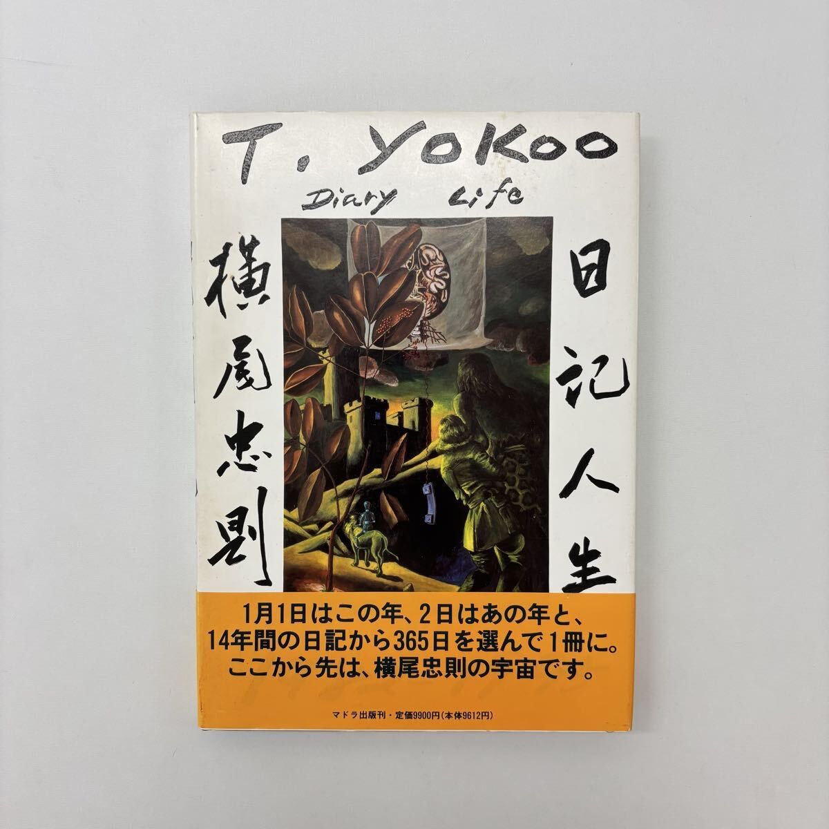 希少 横尾忠則 T.YOKOO Diary Life 日記人生 まどら出版刊 帯付き 1982 - 1995 806-0040