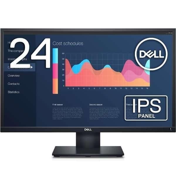 【中古】DELL モニター 液晶 ディスプレイ 23インチ ワイド フルHD(1920×1080) IPSパネル 178°広視野角 HDMI/VGA E242