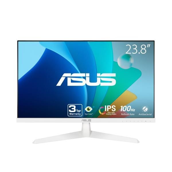 【中古】ASUS Eye Care 23.8インチ 1080P ゲーミングモニター (VY249HF-W) ? フルHD、IPS、100Hz、IPS、Smoo